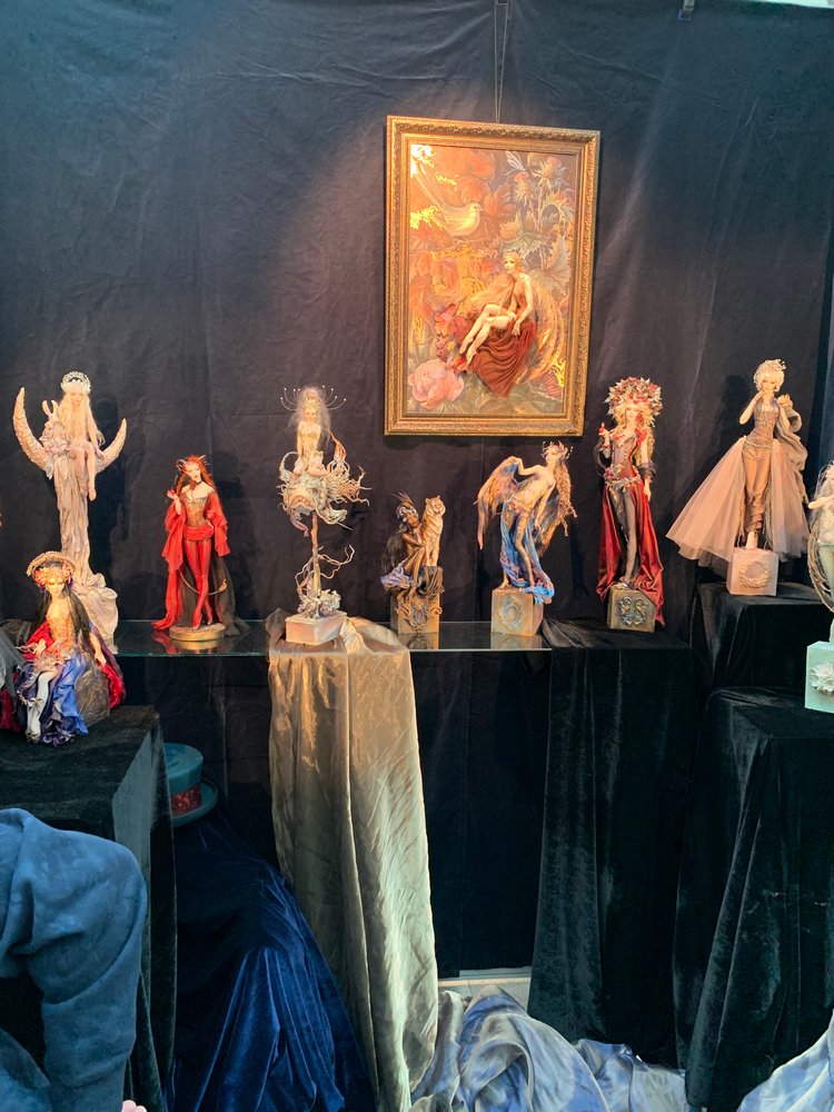 Искусство КУКЛЫ - Москва, декабрь 2021 ЧАСТЬ 3 (последняя)