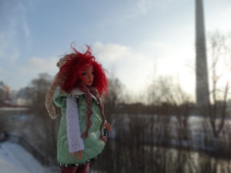 Котина прогулка. Про нашу телебашню