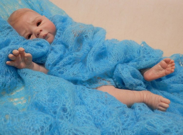 Хомячок Сили. Кукла реборн Шутовой Анны