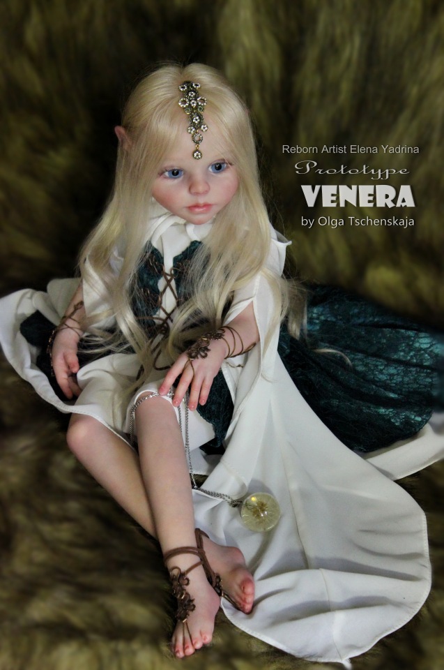Эльфиечка Венера. Прототип, моя версия. Куклы реборн Елены Ядриной