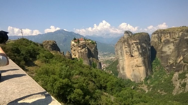 Экскурсия с Маргошей на Метеоры (материковая Греция) часть вторая