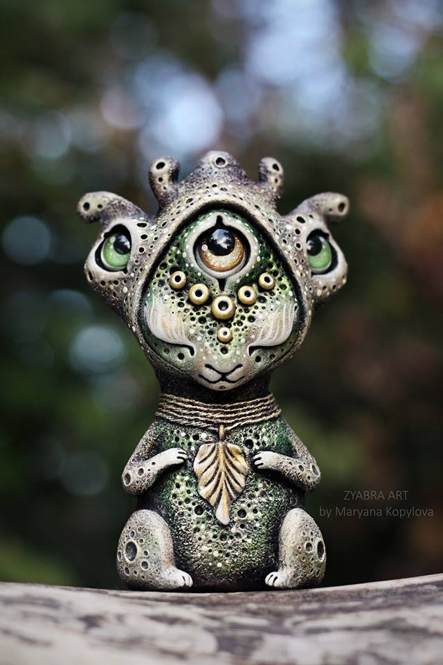 Зябры - Авторские фантастические космические существа