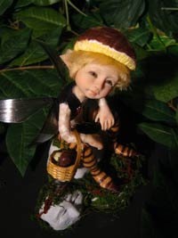 OOAK Creations Fairy - Dolls in Polymer Clay - Fimo by Paola Erriu - Авторские скульптуры из полимерной глины (фото 9)