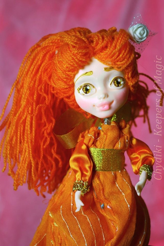 Chydiki - Fairy OOAK Art dolls, artist collectible fantasy clay toys - 6 (фото 7)
