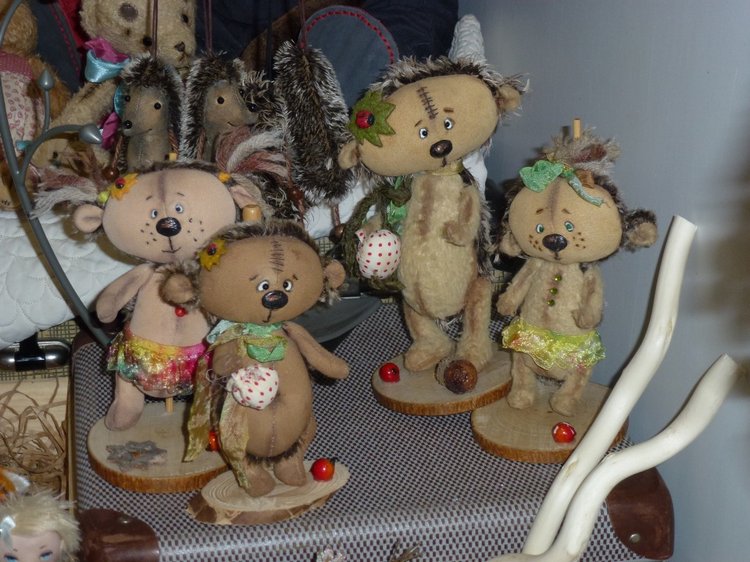 XI Московская международная выставка мишек Teddy - Ёжики | Бэйбики XI Московская международная выставка мишек Teddy - Ёжики