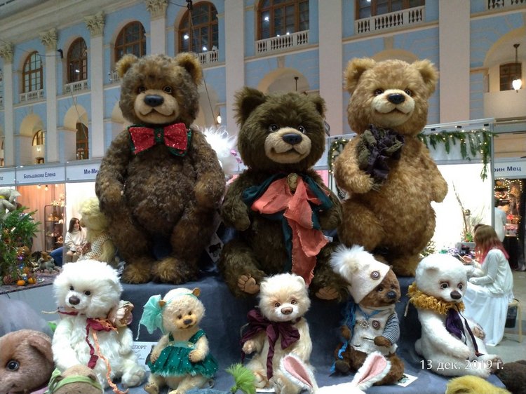 X Международная выставка "Искусство куклы" в Гостином дворе. Часть 1