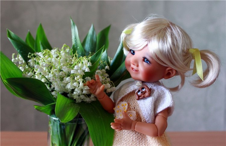 Ландыши в Январе — Куклы Meadow dolls (Медовушки): BJD (БЖД)