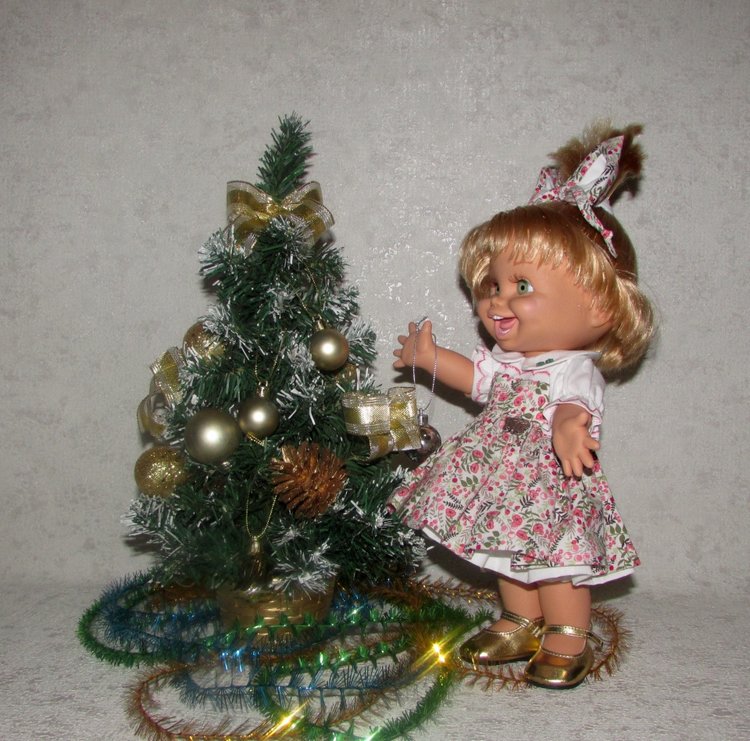 С Рождеством Христовым — Новый год и Рождество: праздничные фото кукол (фото 5)