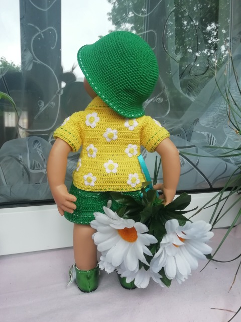 Раз ромашка, два ромашка — Одежда и обувь для кукол своими руками: фото