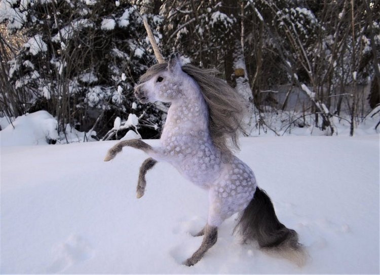 FineFeltedCritters - Авторские войлочные скульптуры by Carol Rossi - ч.2