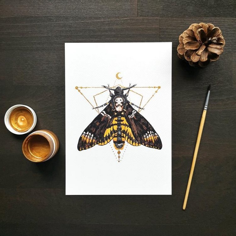 SnailMaidenStudio - Акварельные иллюстрации маленьких живых существ