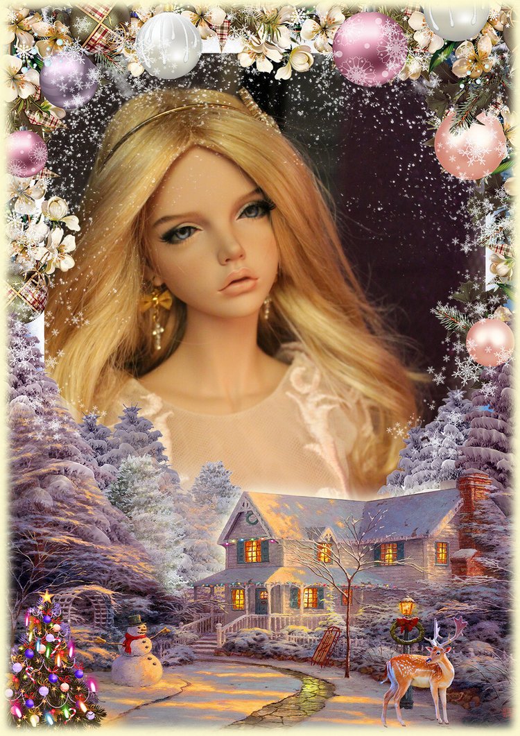 Изабель и Бианка готовятся к встрече Нового года