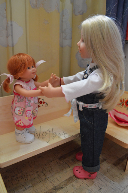 Мебель для кукол Хохлома. Вихтели Rosemarie Anna Muller