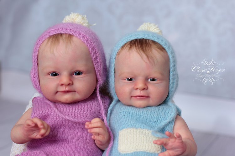 Прототипы Марк и Мэри от Ольги Ауэр ( Marc and Mary by Olga Auer). Куклы реборн Олеси Венгер