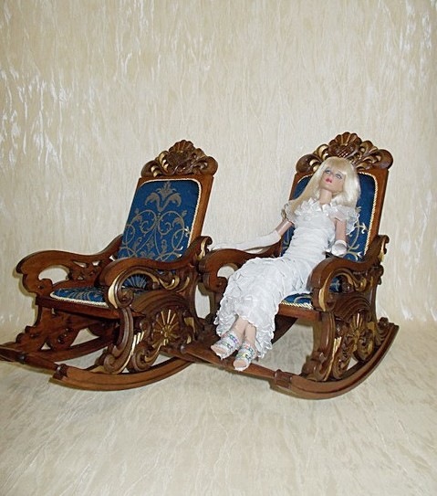 Эксклюзивное кресло -качалка (фото 2)