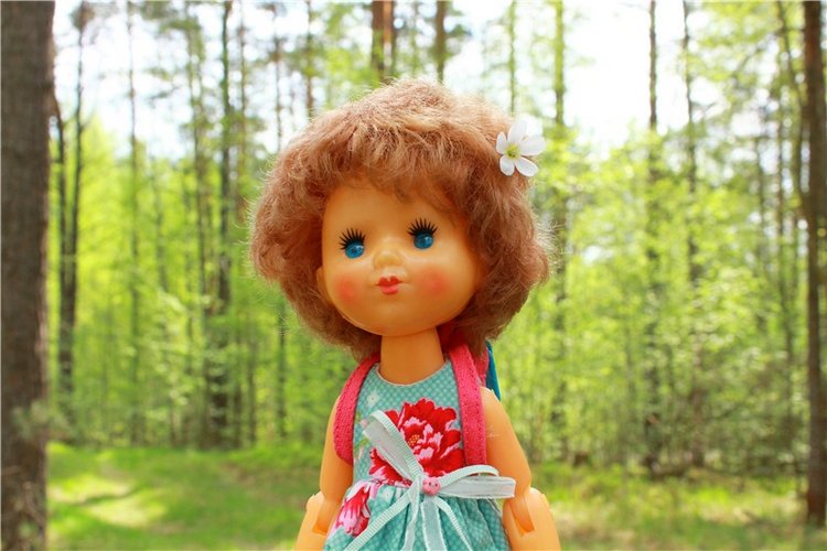 Женя-путешественница — Советские винтажные куклы (СССР): Ленигрушка