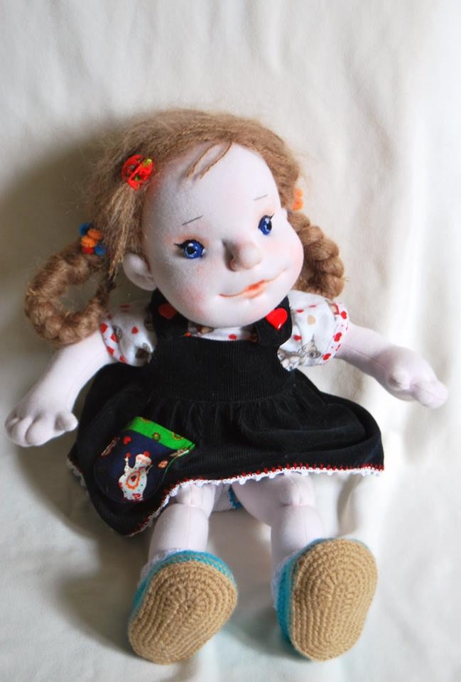 Небольшой обзор Авторских кукол Unique doll