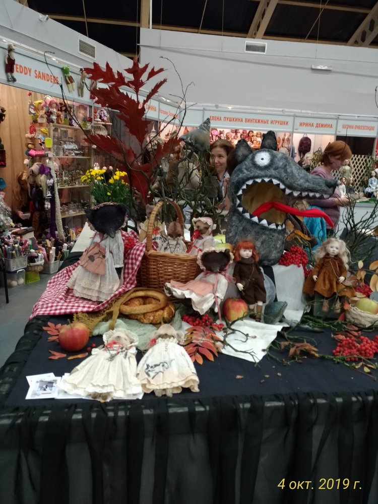 XV Международный Салон Авторских кукол на Тишинке моими глазами. Часть III, завершающая