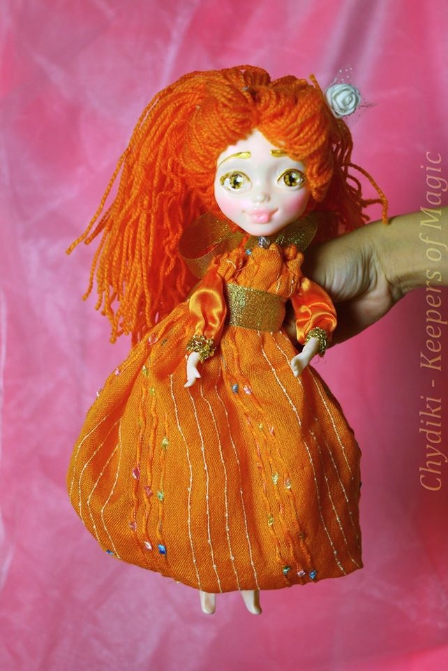 Chydiki - Fairy OOAK Art dolls, artist collectible fantasy clay toys - 6 (фото 6)