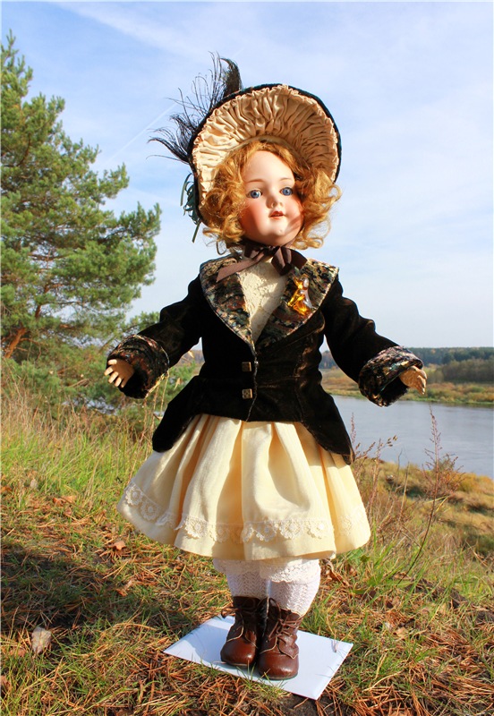 Кейт - Девочка Осень — Антикварные куклы Armand Marseille (AM): молд 390