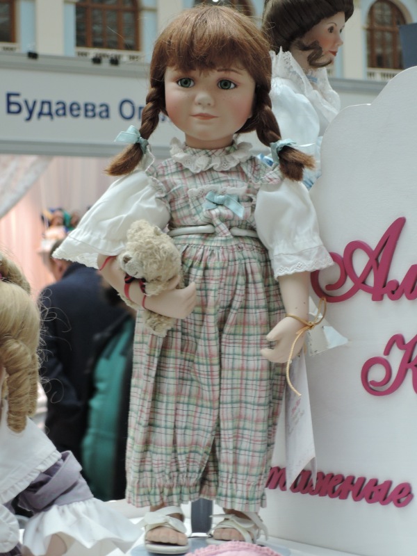Мой очерк о посещении выставки "Искусство Куклы". Часть 1