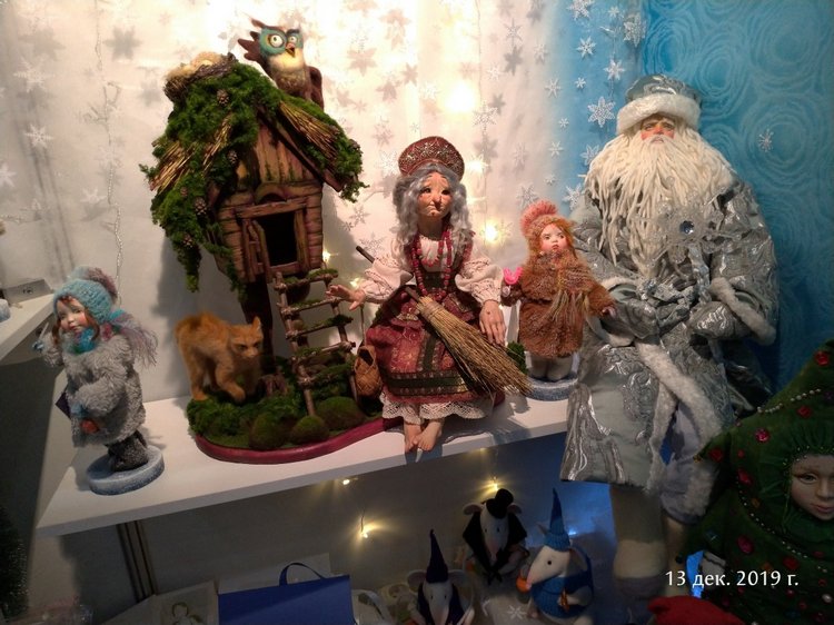 X Международная выставка "Искусство куклы" в Гостином дворе. Часть 2