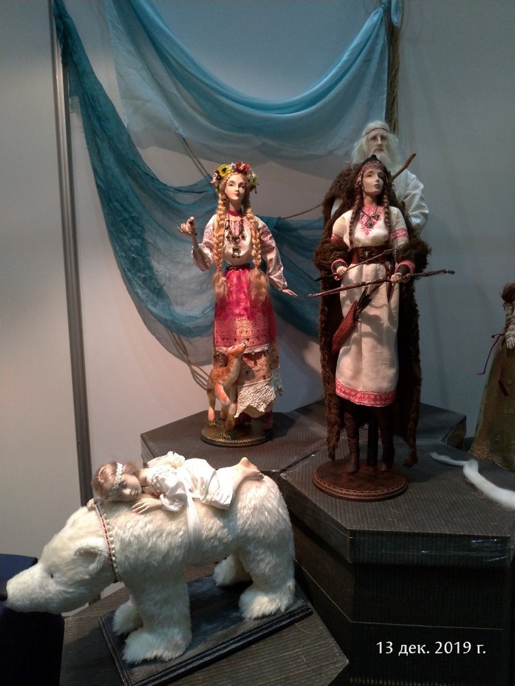 X Международная выставка "Искусство куклы" в Гостином дворе. Часть 1