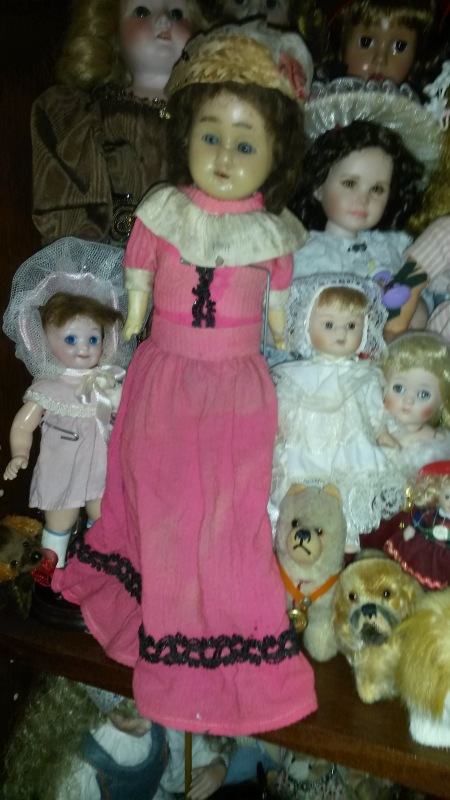 Моя коллекция. Кукла с восковой головой (фото 5)