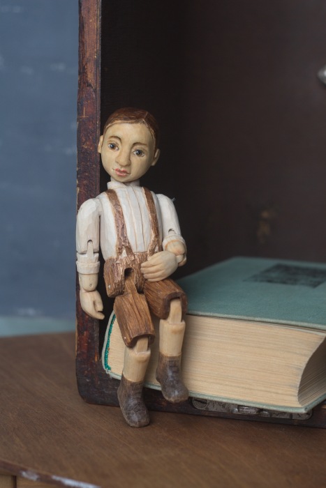 Володька — Авторские куклы из дерева (фото 4)