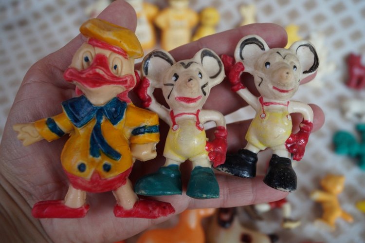 Мелкие игрушки СССР - счастье в ладошке