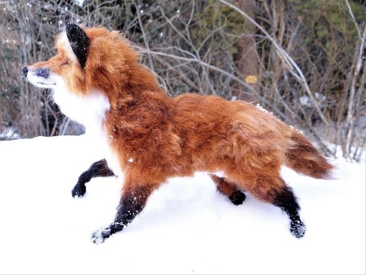 FineFeltedCritters - Авторские войлочные скульптуры by Carol Rossi - ч.2