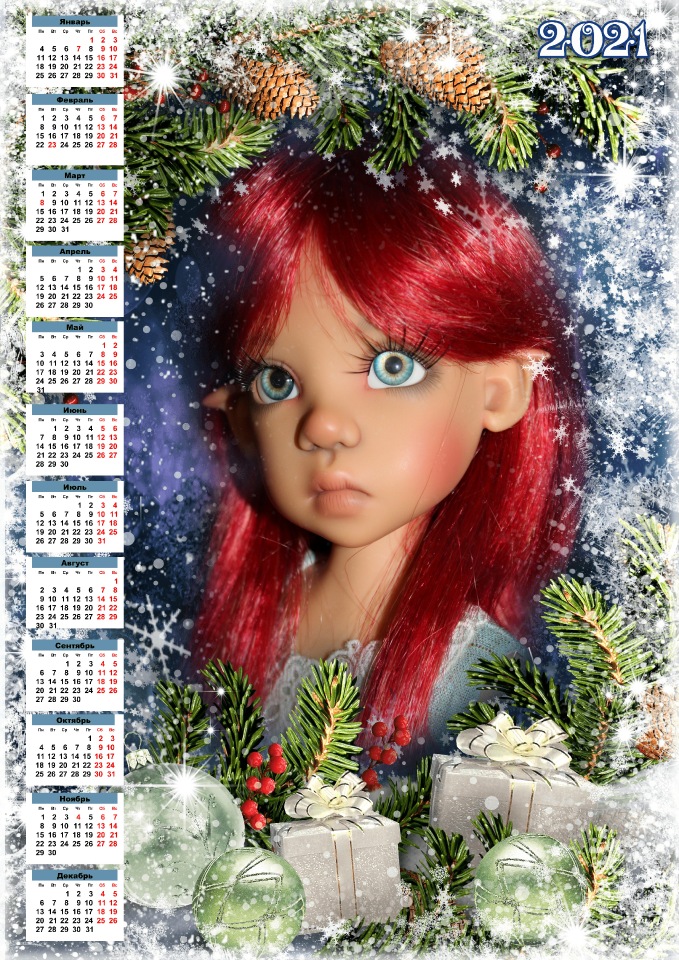 Поздравления С Рождеством и Наступающим Новым годом от Мисси и Талиссы