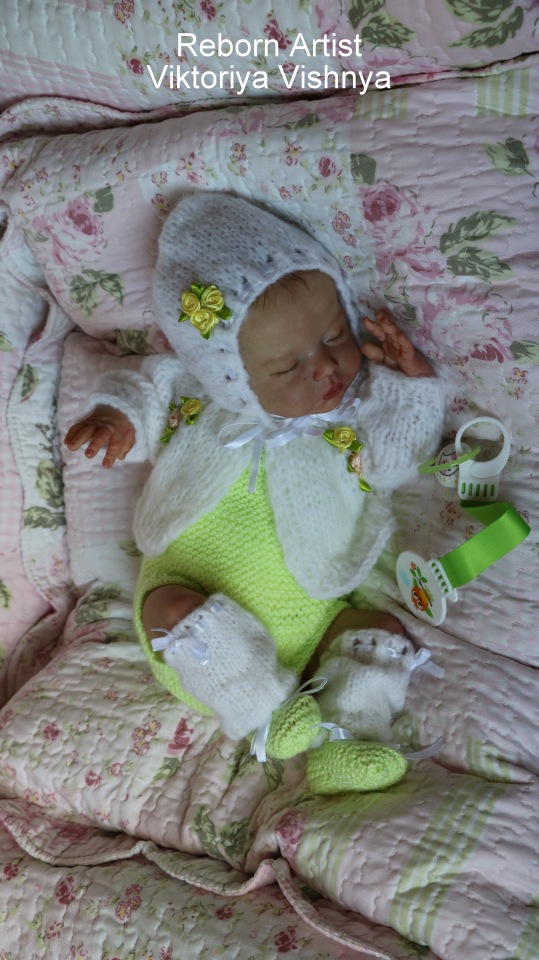 Далила... малышка реборн Виктории Вишни | Бэйбики Далила... малышка реборн Виктории Вишни
