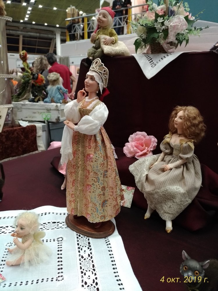 XV Международный Салон Авторских кукол на Тишинке моими глазами. Часть III, завершающая (фото 6)