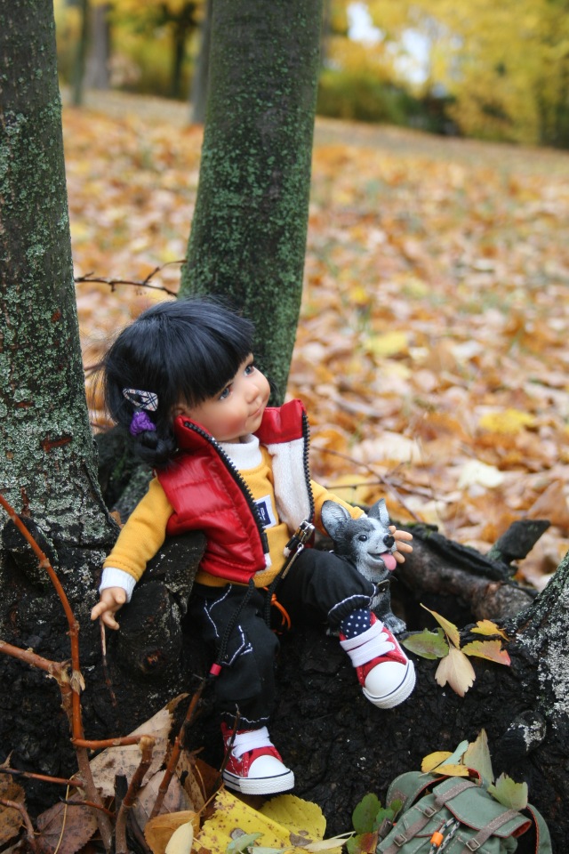 Осень и Бейли — Куклы Meadow dolls (Медовушки): BJD (БЖД) (фото 3)