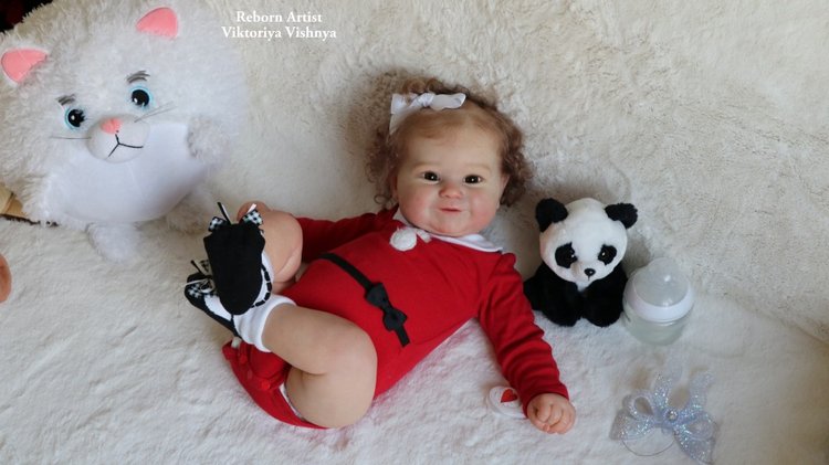 Моя Мэдди... Куколка реборн Виктории Вишни