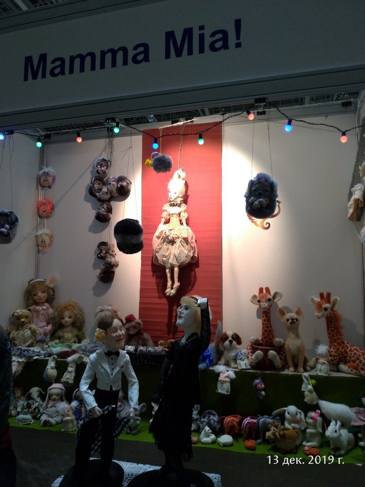 X Международная выставка "Искусство куклы" в Гостином дворе. Часть 2
