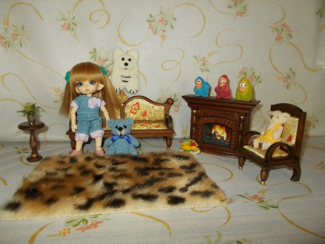 Эксклюзивная мебель для кукол БЖД ростом от 13 до 15см (фото 2)