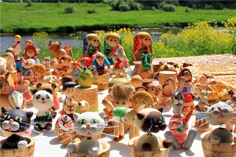 "Троицкие гуляния" в Василёво, 2019 год, продолжение. Архитектурно-этнографический музей под открытым небом Василёво