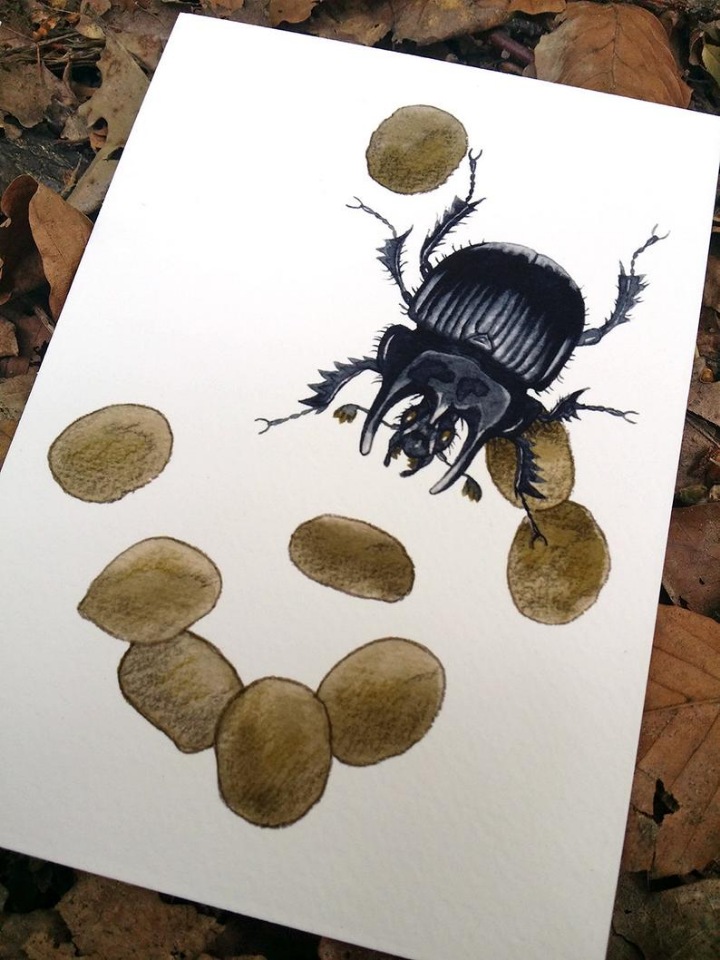 SnailMaidenStudio - Акварельные иллюстрации маленьких живых существ