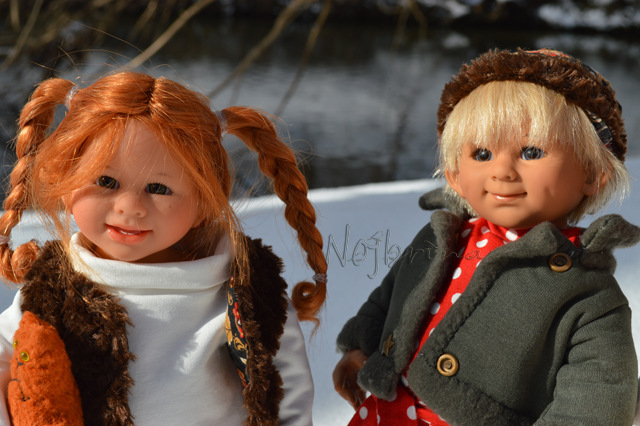 Зима не спешит уходить... Вихтели Rosemarie Anna Muller