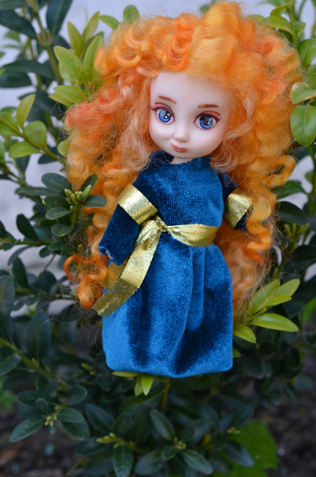 Принцесса Мерида и Бель - мои новые ооак