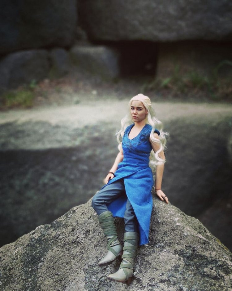 Ещё немного Дейнерис. Экшен-кукла Daenerys от ThreeZero (фото 5)