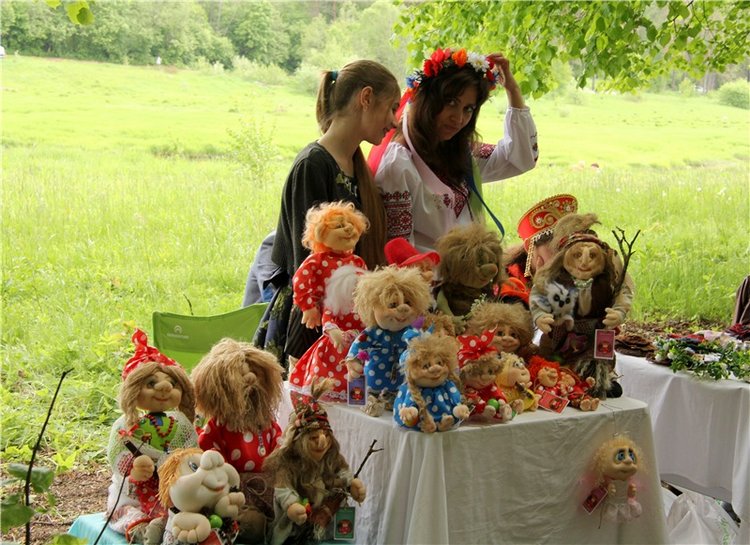 "Троицкие гуляния" в Василёво, 2017 год, продолжение. Архитектурно-этнографический музей под открытым небом "Василёво"