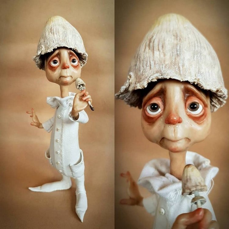 Fantasy Art Dolls & OOAK Sculptures by Victoria Thornley - Авторские скульптуры by Victoria Thornley (фото 8)