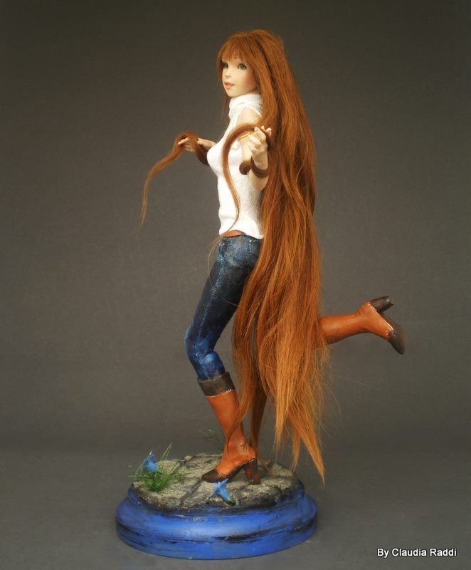 Claudia Raddi - OOAK Fairies & Art Dolls - Авторские скульптуры - 2