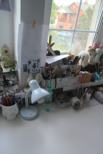 Моя мастерская — Хранение кукол и материалов: организация рабочего места (фото 7)