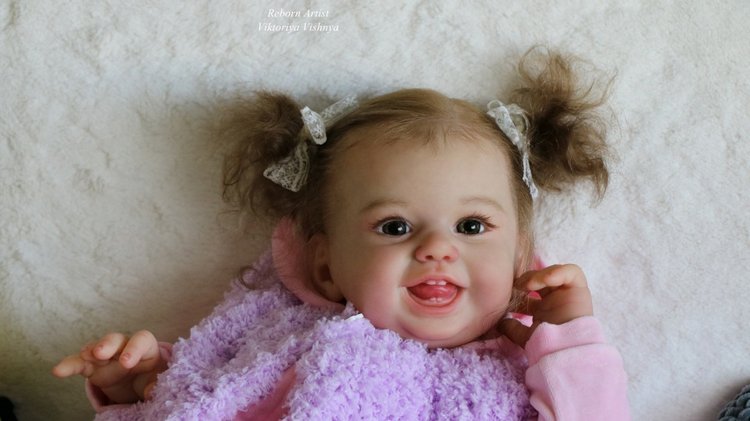 Малышка Хулиганка... куколка реборн Виктории Вишни