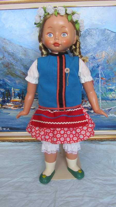 Чудушко! Еще одна кукла из наследия фабрики 8 Марта