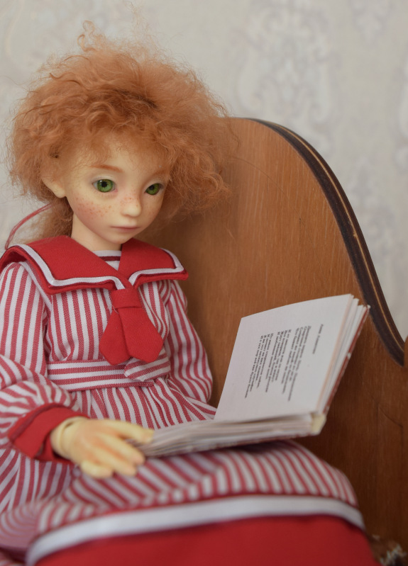 Первые фото с книжкой — Фотоистории с куклами BJD (БЖД): сериалы (фото 3)